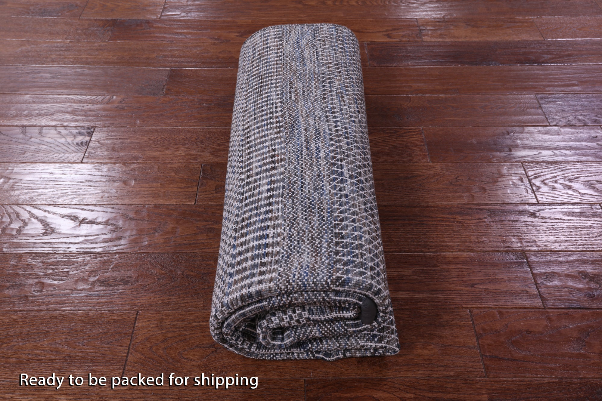 Savannah Grass Handmade Wool & Silk Rug - 5' 2" X 6' 10" - Golden Nile