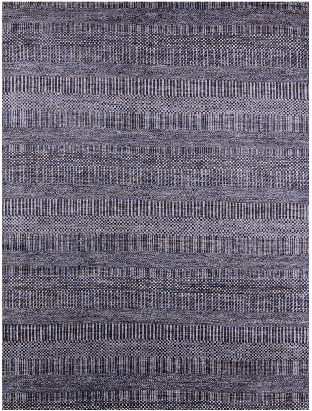 Savannah Grass Handmade Wool & Silk Rug - 5' 2" X 6' 10" - Golden Nile