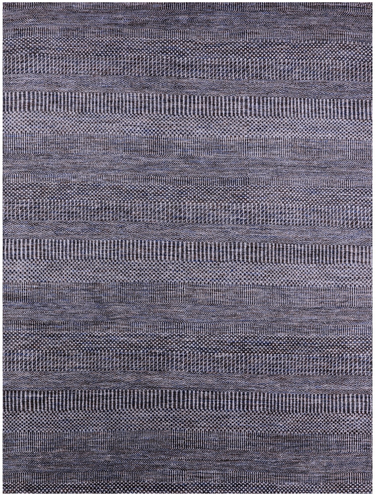 Savannah Grass Handmade Wool & Silk Rug - 5' 2" X 6' 10" - Golden Nile
