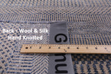 Savannah Grass Hand Knotted Wool & Silk Rug - 4' 2" X 6' 3" - Golden Nile
