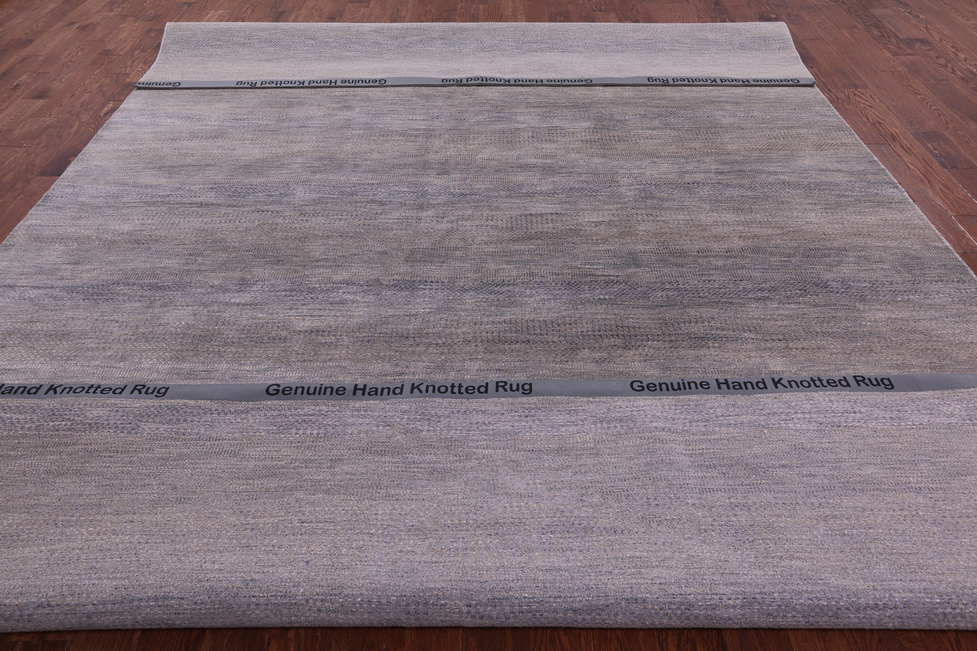 Savannah Grass Hand Knotted Wool & Silk Rug - 10' 2" X 14' 1" - Golden Nile
