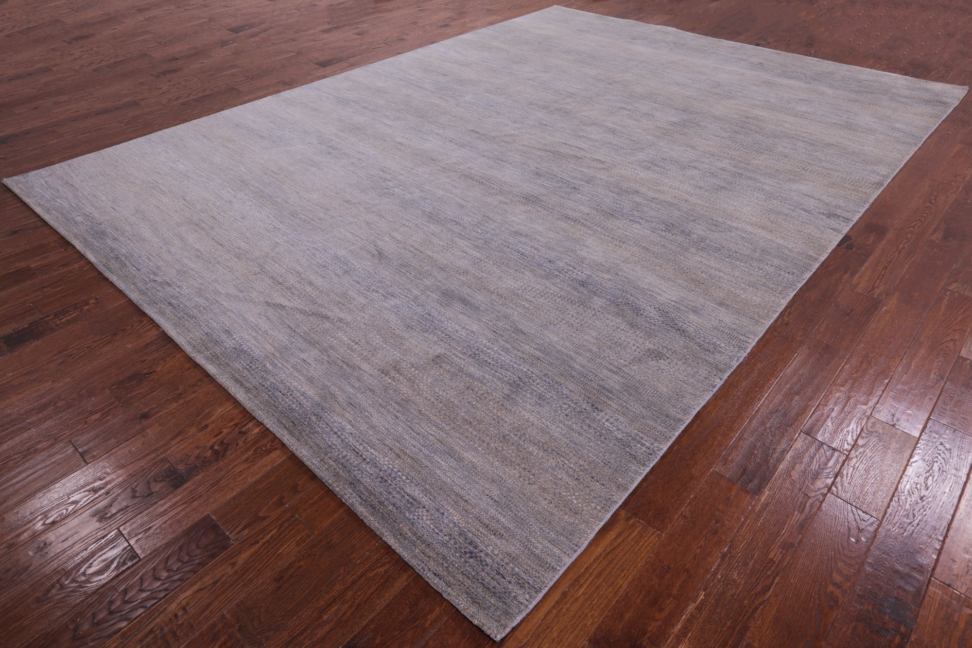 Savannah Grass Hand Knotted Wool & Silk Rug - 10' 2" X 14' 1" - Golden Nile