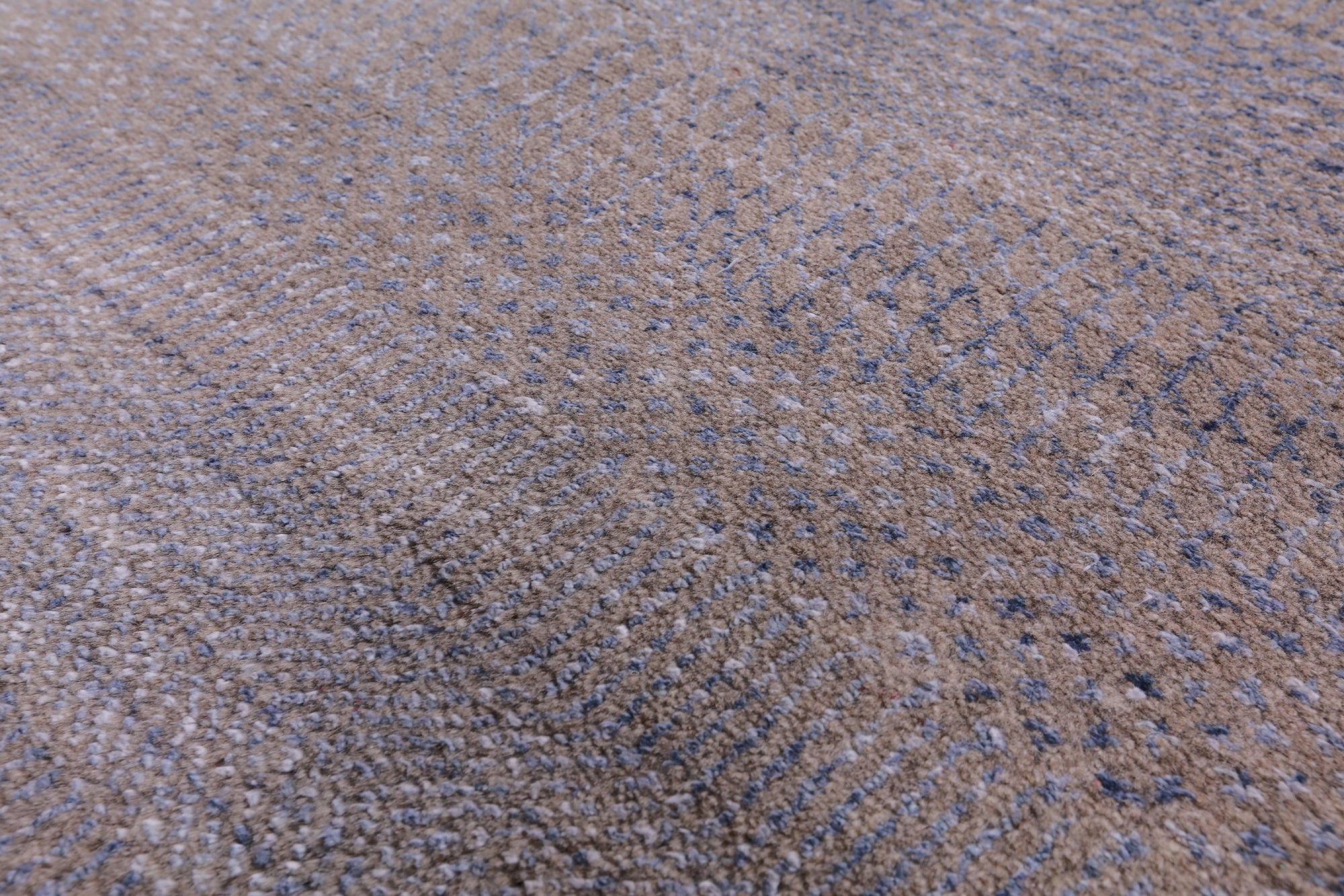 Savannah Grass Hand Knotted Wool & Silk Rug - 10' 2" X 14' 1" - Golden Nile