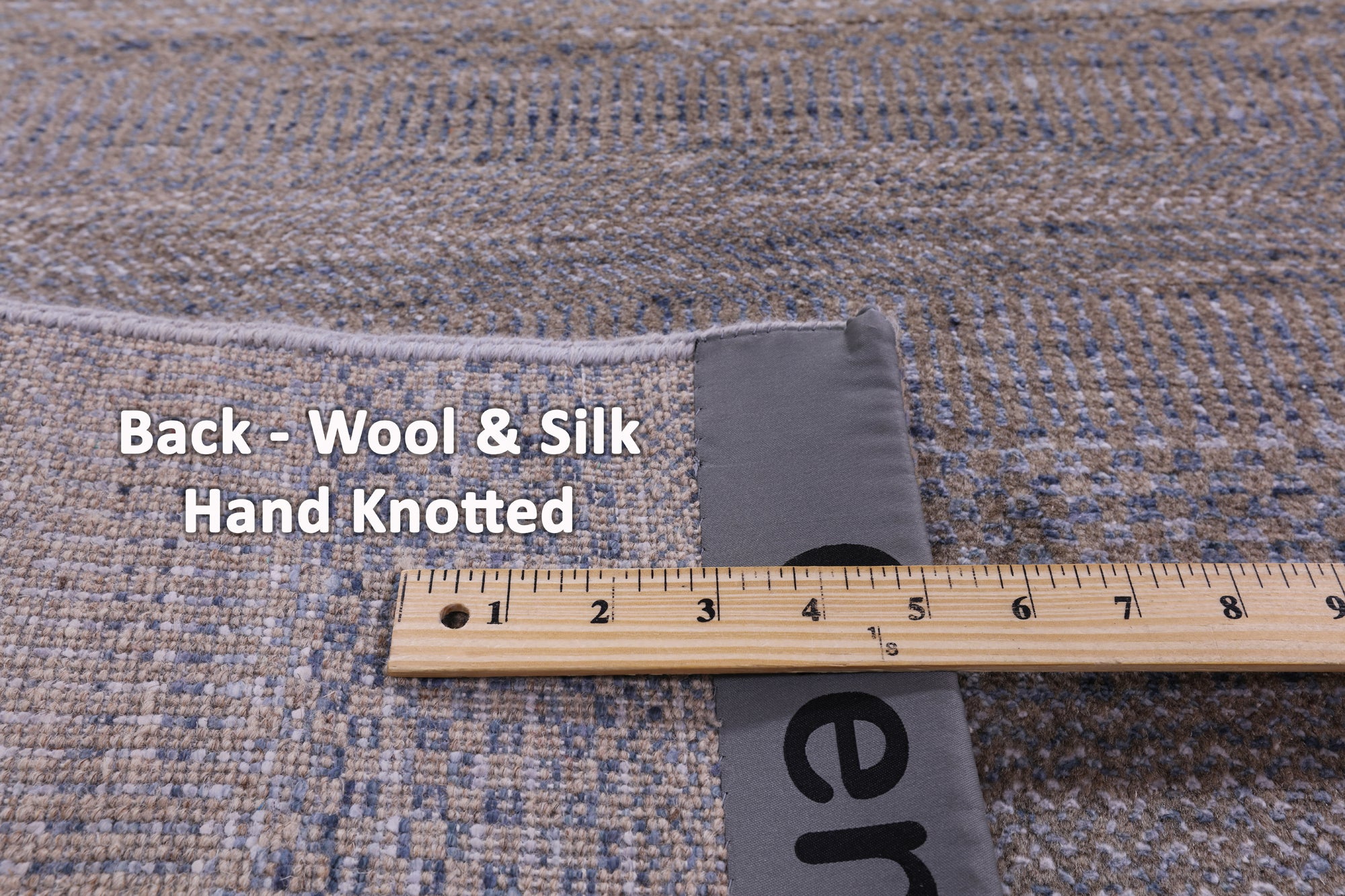 Savannah Grass Hand Knotted Wool & Silk Rug - 10' 2" X 14' 1" - Golden Nile