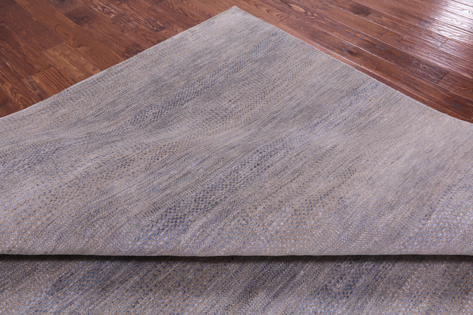 Savannah Grass Hand Knotted Wool & Silk Rug - 10' 2" X 14' 1" - Golden Nile