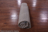Savannah Grass Hand Knotted Wool & Silk Rug - 9' 0" X 12' 1" - Golden Nile