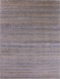 Savannah Grass Hand Knotted Wool & Silk Rug - 9' 0" X 12' 1" - Golden Nile