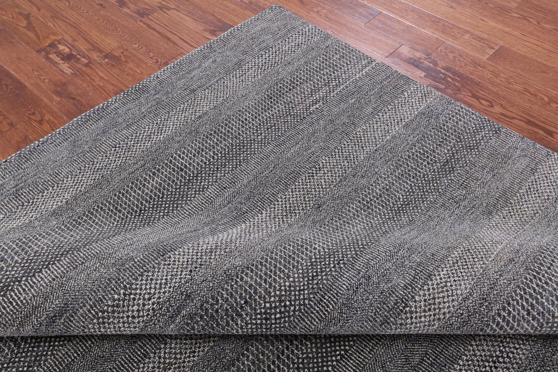 Savannah Grass Handmade Wool & Silk Rug - 8' 0" X 10' 2" - Golden Nile