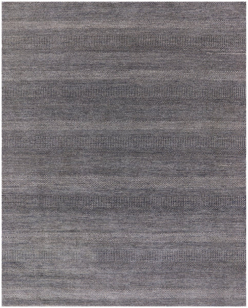 Savannah Grass Handmade Wool & Silk Rug - 8' 0" X 10' 2" - Golden Nile