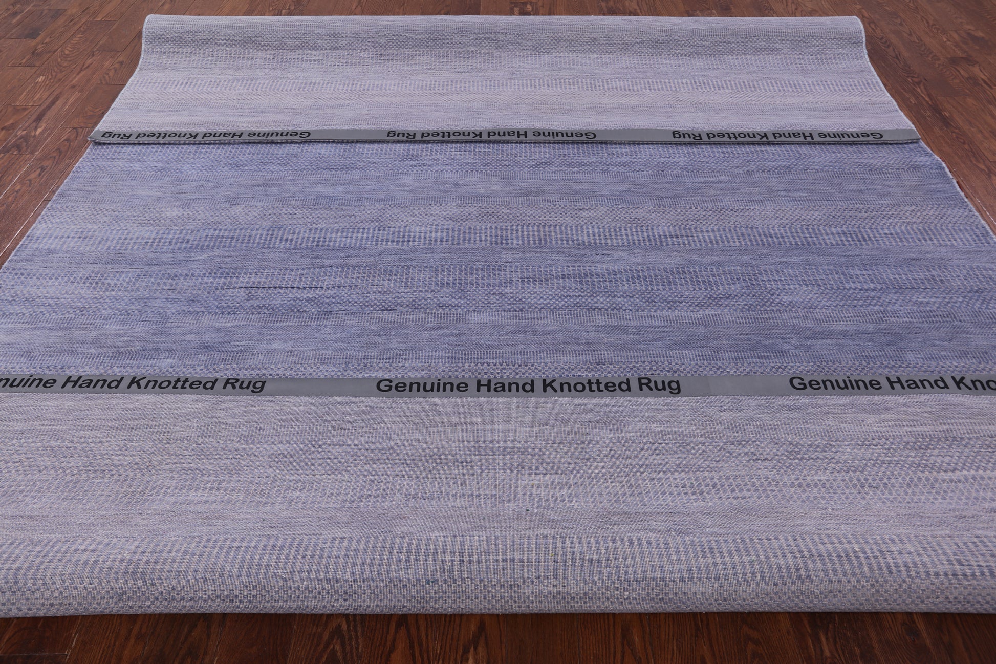 Savannah Grass Hand Knotted Wool & Silk Rug - 9' 0" X 12' 3" - Golden Nile