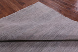 Savannah Grass Hand Knotted Wool & Silk Rug - 8' 0" X 10' 1" - Golden Nile