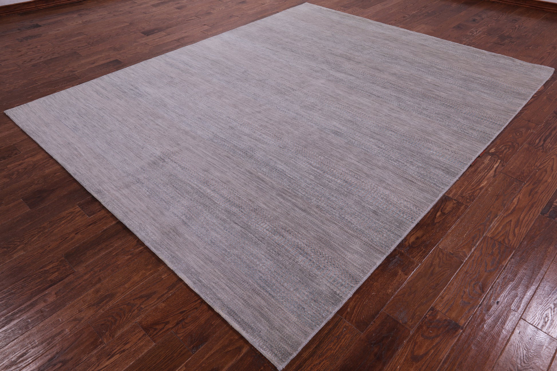 Savannah Grass Hand Knotted Wool & Silk Rug - 8' 0" X 10' 1" - Golden Nile