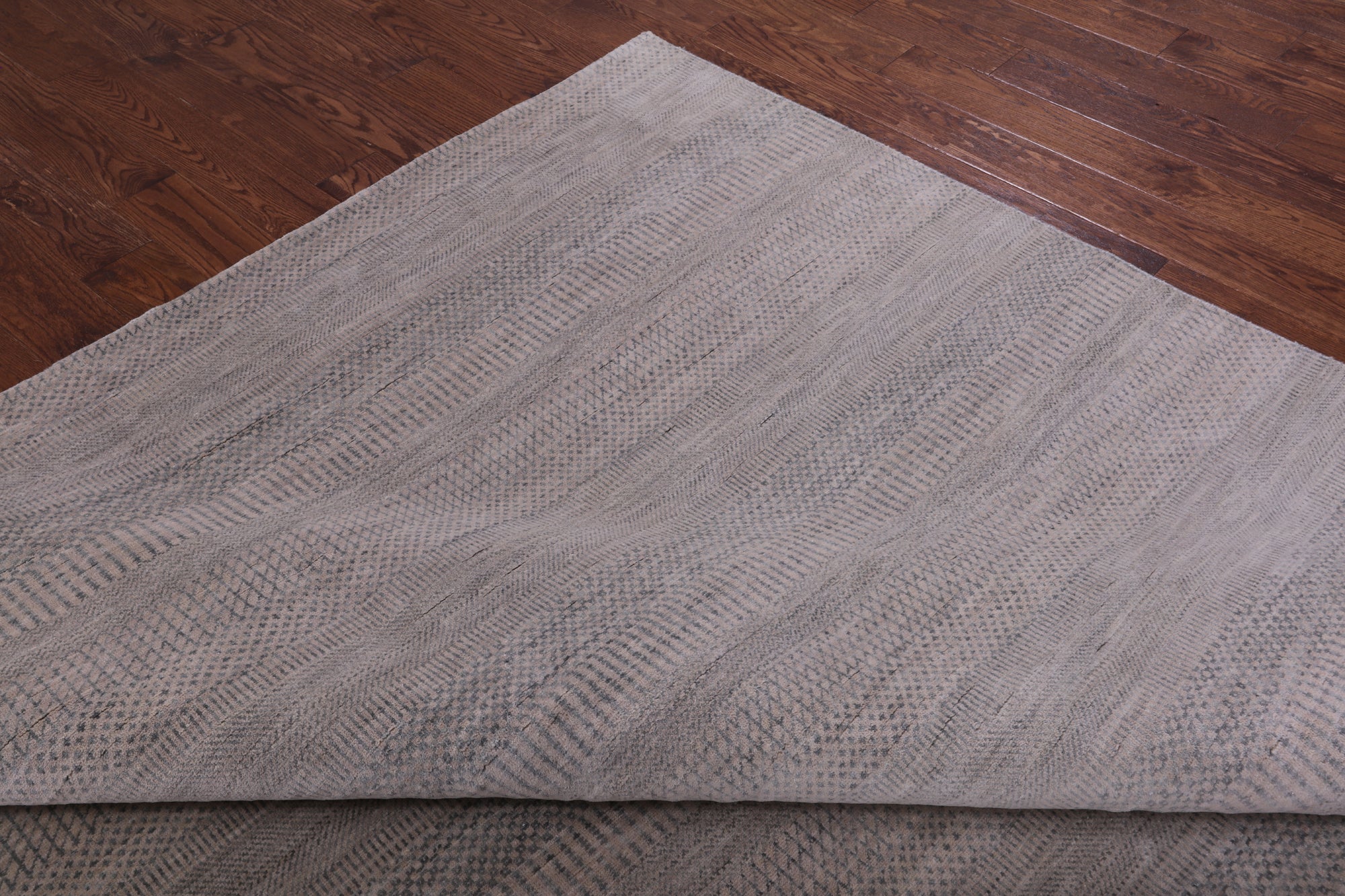 Savannah Grass Hand Knotted Wool & Silk Rug - 8' 2" X 10' 3" - Golden Nile