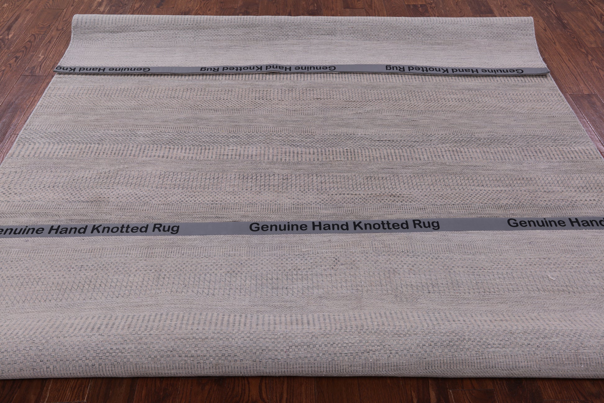 Savannah Grass Hand Knotted Wool & Silk Rug - 8' 2" X 10' 3" - Golden Nile