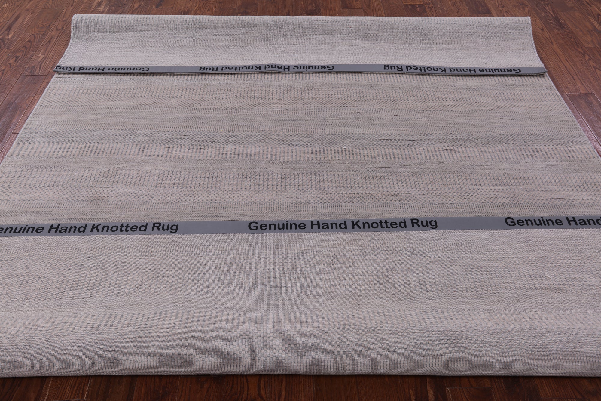 Savannah Grass Hand Knotted Wool & Silk Rug - 8' 2" X 10' 3" - Golden Nile