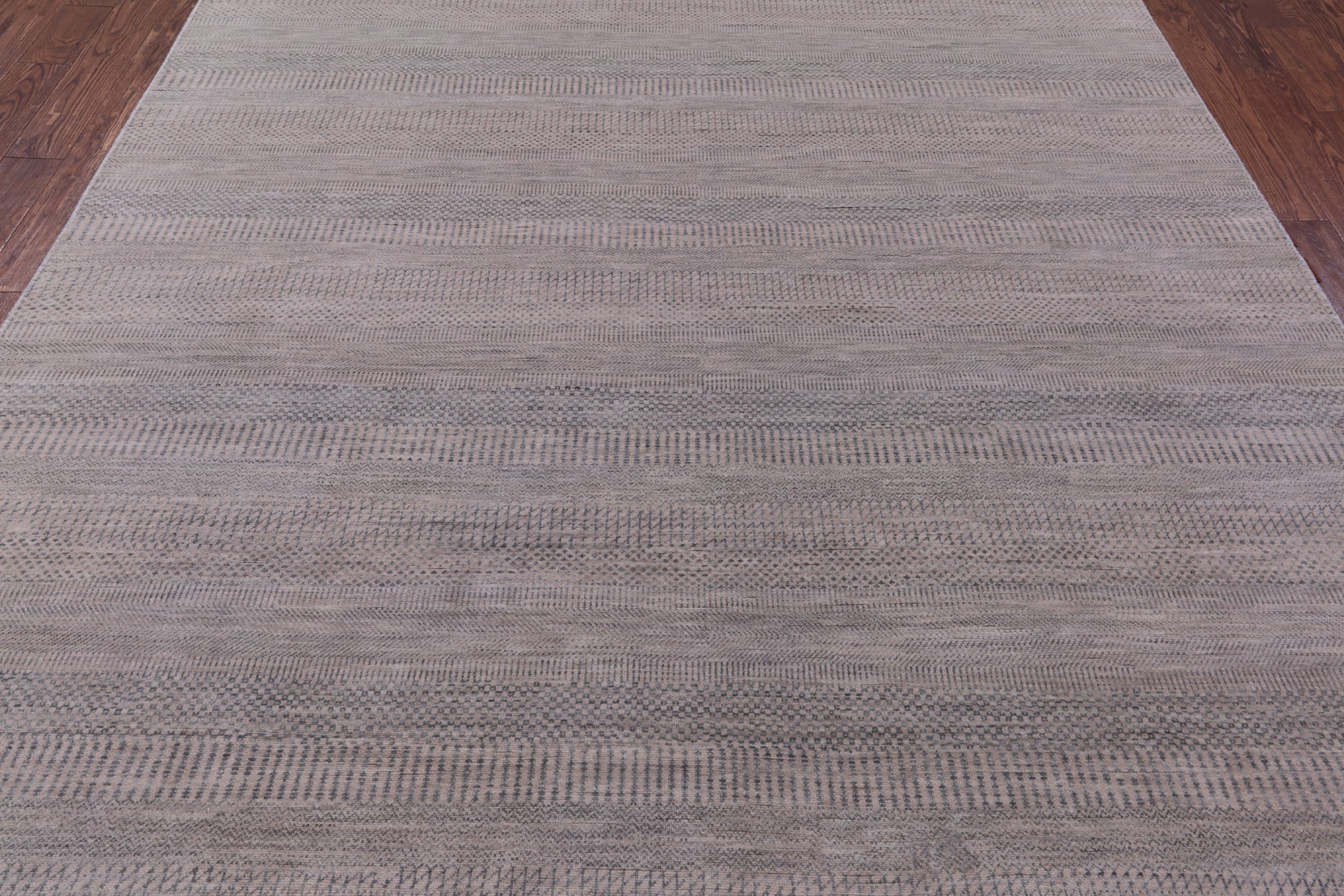 Savannah Grass Hand Knotted Wool & Silk Rug - 8' 2" X 10' 3" - Golden Nile
