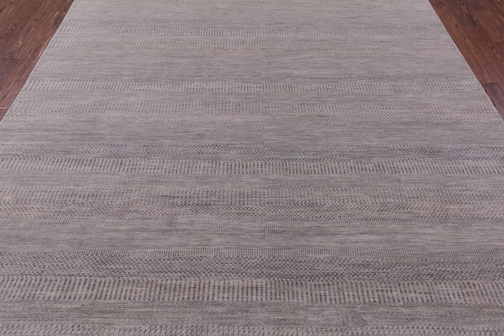 Savannah Grass Hand Knotted Wool & Silk Rug - 8' 2" X 10' 3" - Golden Nile