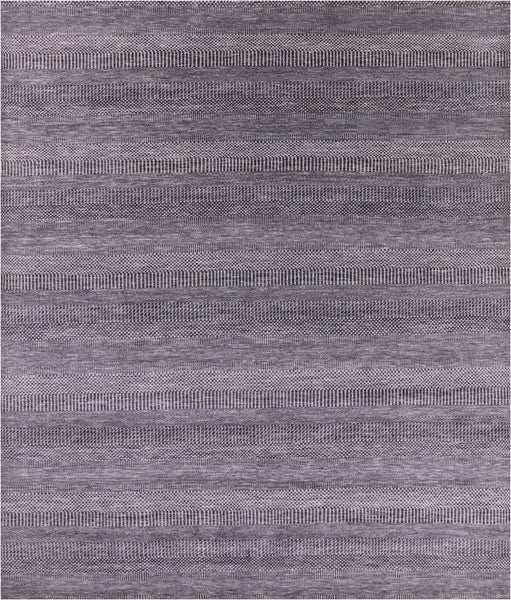 Savannah Grass Hand Knotted Wool & Silk Rug - 8' 1" X 9' 8" - Golden Nile
