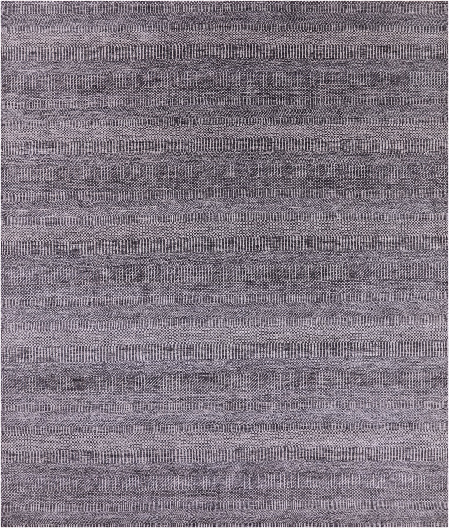 Savannah Grass Hand Knotted Wool & Silk Rug - 8' 1" X 9' 8" - Golden Nile