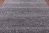Savannah Grass Hand Knotted Wool & Silk Rug - 8' 1" X 9' 8" - Golden Nile