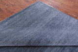 Savannah Grass Handmade Wool & Silk Rug - 8' 0" X 9' 11" - Golden Nile