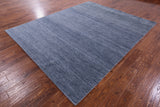 Savannah Grass Handmade Wool & Silk Rug - 8' 0" X 9' 11" - Golden Nile