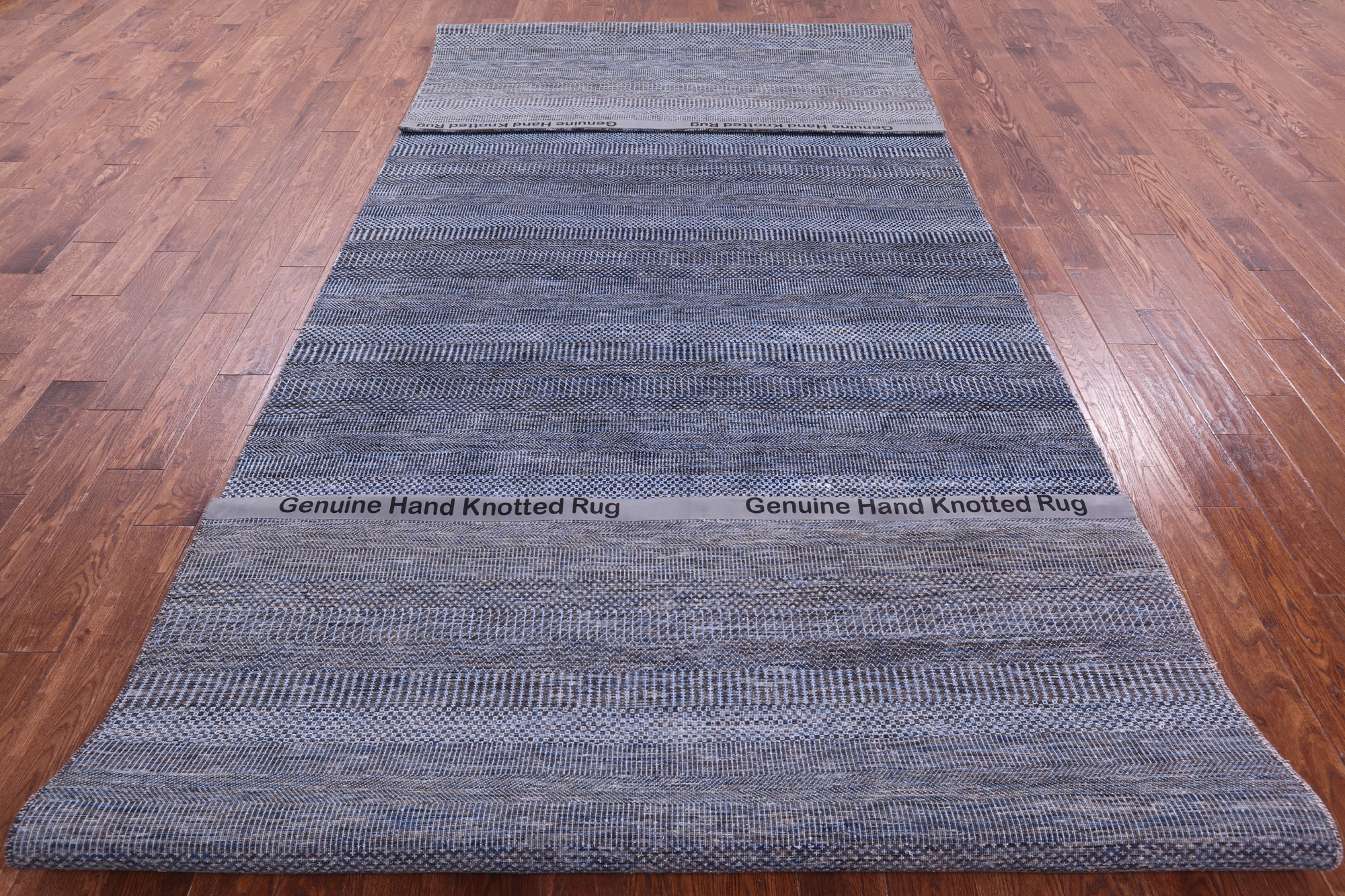 Savannah Grass Handmade Wool & Silk Rug - 6' 1" X 16' 1" - Golden Nile