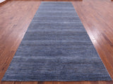 Savannah Grass Handmade Wool & Silk Rug - 6' 1" X 16' 1" - Golden Nile