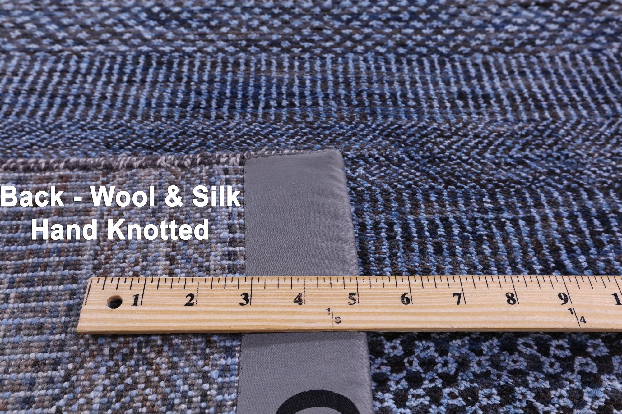 Savannah Grass Handmade Wool & Silk Rug - 6' 1" X 16' 1" - Golden Nile