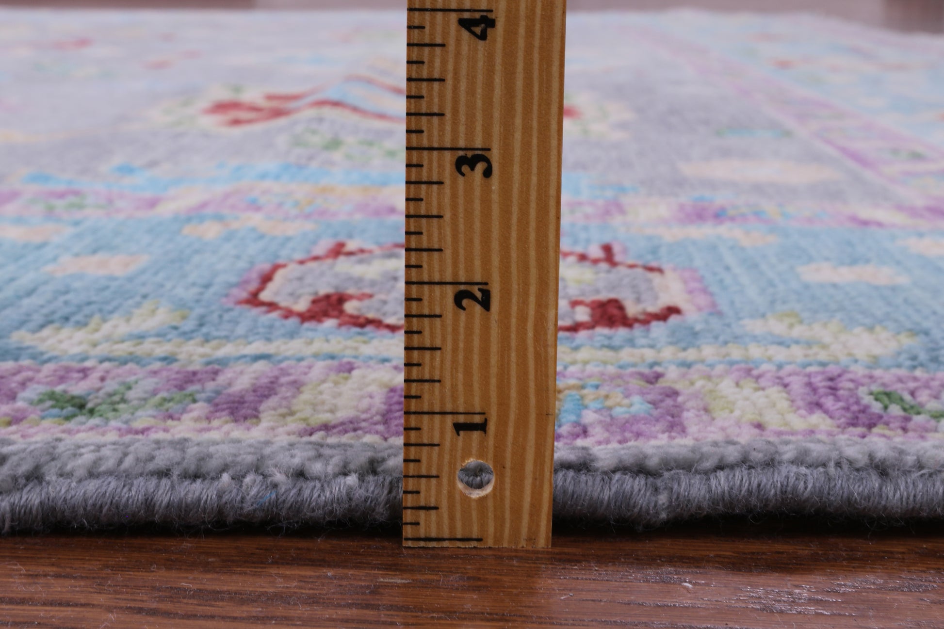 Grey Turkish Oushak Hand Knotted Wool Rug - 8' 2" X 10' 0" - Golden Nile