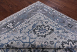 Grey Turkish Oushak Handmade Wool Rug - 8' 3" X 10' 0" - Golden Nile