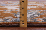 Square Turkish Oushak Hand Knotted Wool Rug - 7' 11" X 8' 0" - Golden Nile