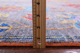 Grey Turkish Oushak Handmade Wool Rug - 9' 4" X 11' 9" - Golden Nile