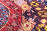 Geometric Persian Mamluk Hand Knotted Wool Rug - 8' 10" X 12' 4" - Golden Nile