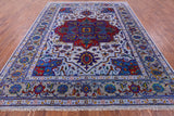 Heriz Serapi Handmade Wool & Silk Rug - 9' 1" X 11' 6" - Golden Nile