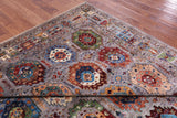 Turkmen Ersari Hand Knotted Wool Rug - 7' 11" X 10' 4" - Golden Nile