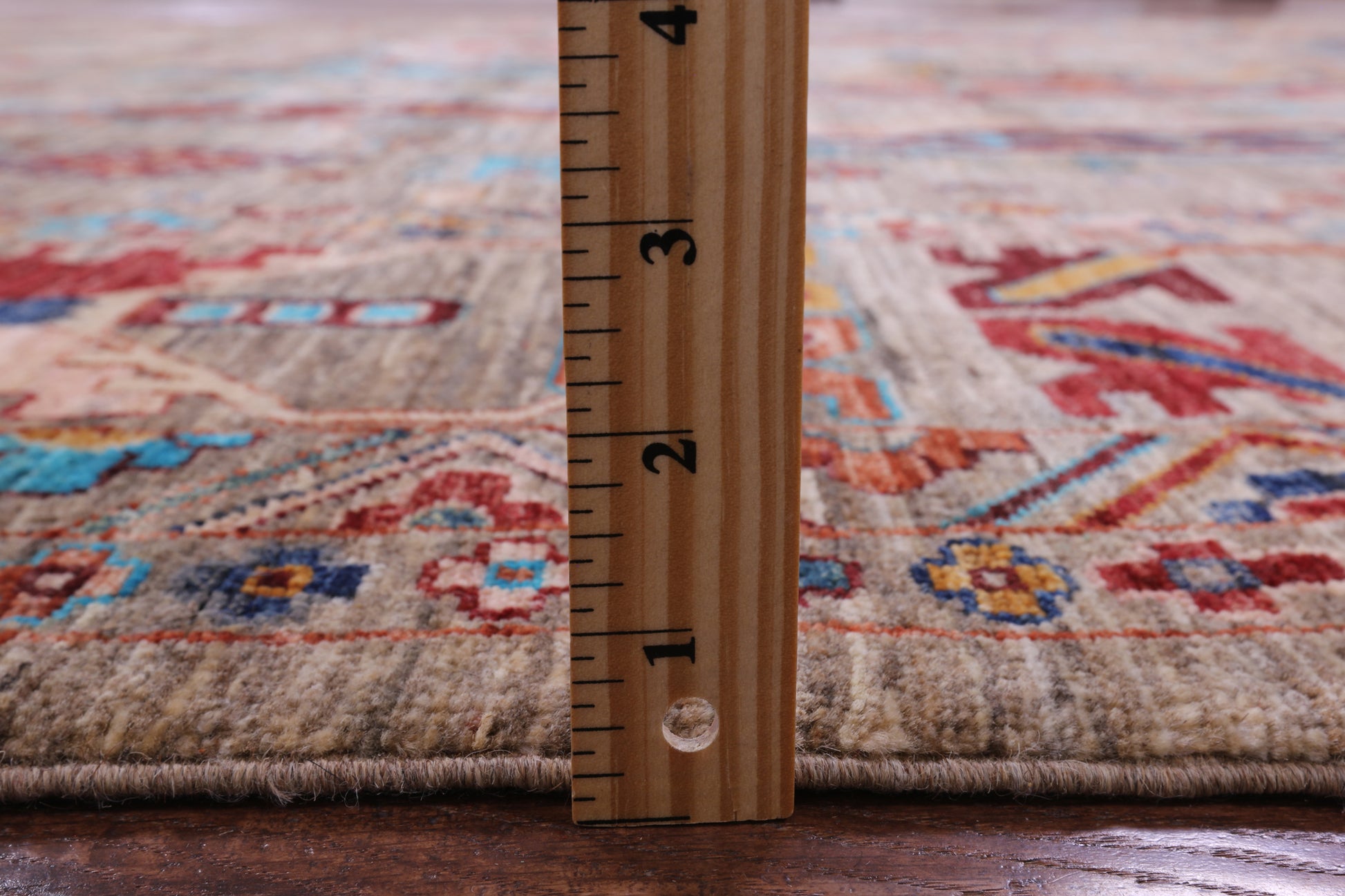 Persian Fine Serapi Hand Knotted Wool Rug - 8' 10" X 12' 2" - Golden Nile