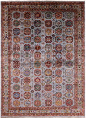 Turkmen Ersari  Hand Knotted Wool Rug - 8' 2