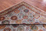 Turkmen Ersari  Hand Knotted Wool Rug - 8' 2" X 11' 4" - Golden Nile
