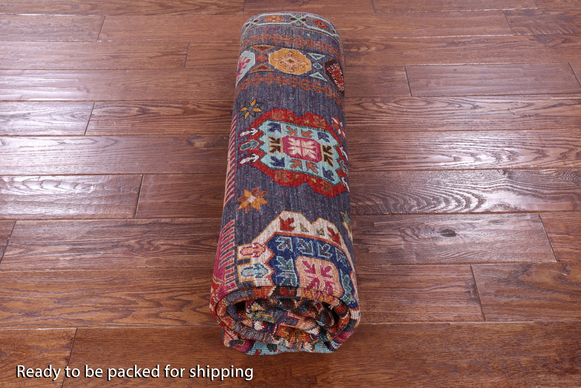 Tribal Persian Hand Knotted Wool Rug - 5' 8" X 7' 8" - Golden Nile