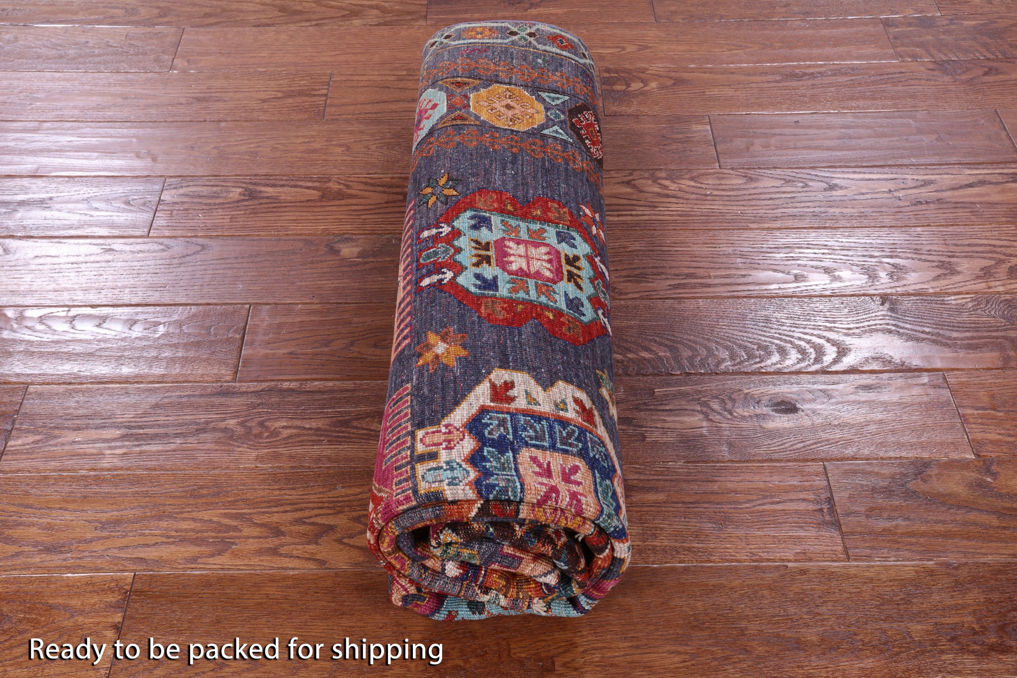 Tribal Persian Hand Knotted Wool Rug - 5' 8" X 7' 8" - Golden Nile