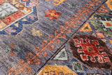 Tribal Persian Hand Knotted Wool Rug - 5' 8" X 7' 8" - Golden Nile