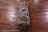 Peshawar Hand Knotted Wool Rug - 5' 8" X 8' 1" - Golden Nile