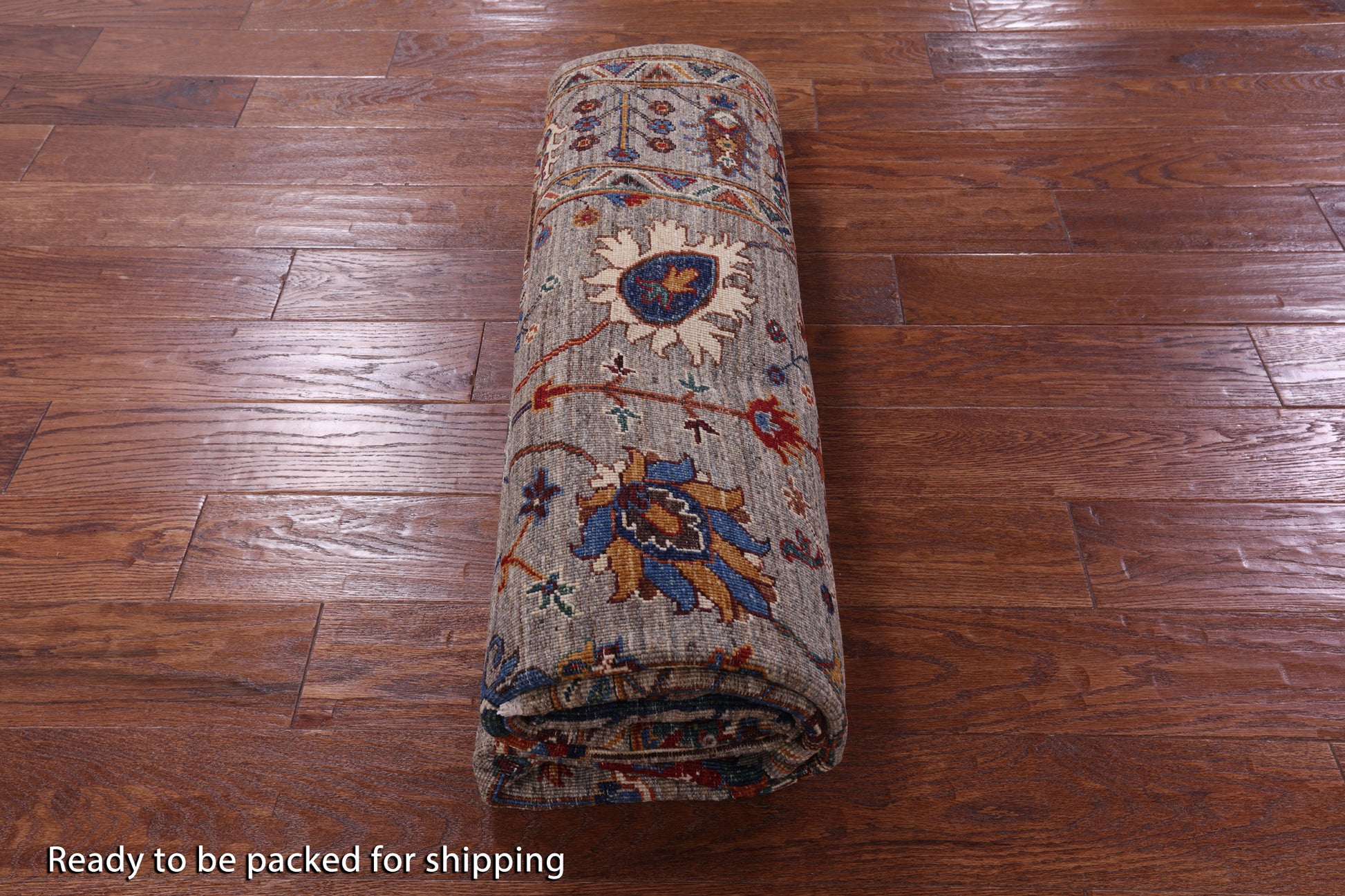 Peshawar Hand Knotted Wool Rug - 5' 8" X 8' 1" - Golden Nile