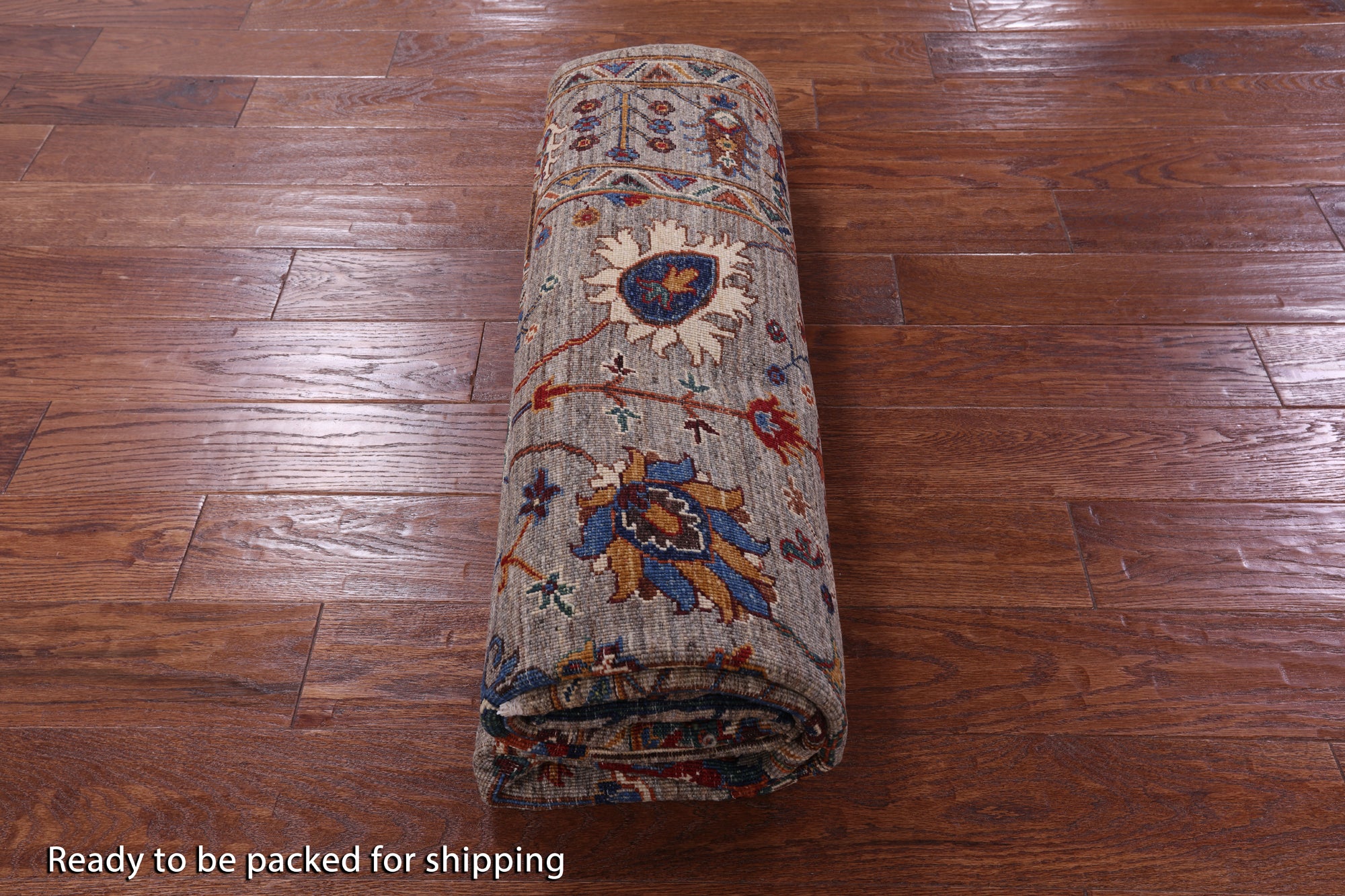 Peshawar Hand Knotted Wool Rug - 5' 8" X 8' 1" - Golden Nile