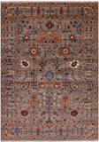 Peshawar Hand Knotted Wool Rug - 5' 8" X 8' 1" - Golden Nile