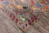 Peshawar Hand Knotted Wool Rug - 5' 8" X 7' 10" - Golden Nile