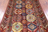 Turkmen Ersari Hand Knotted Wool Rug - 4' 0" X 6' 4" - Golden Nile