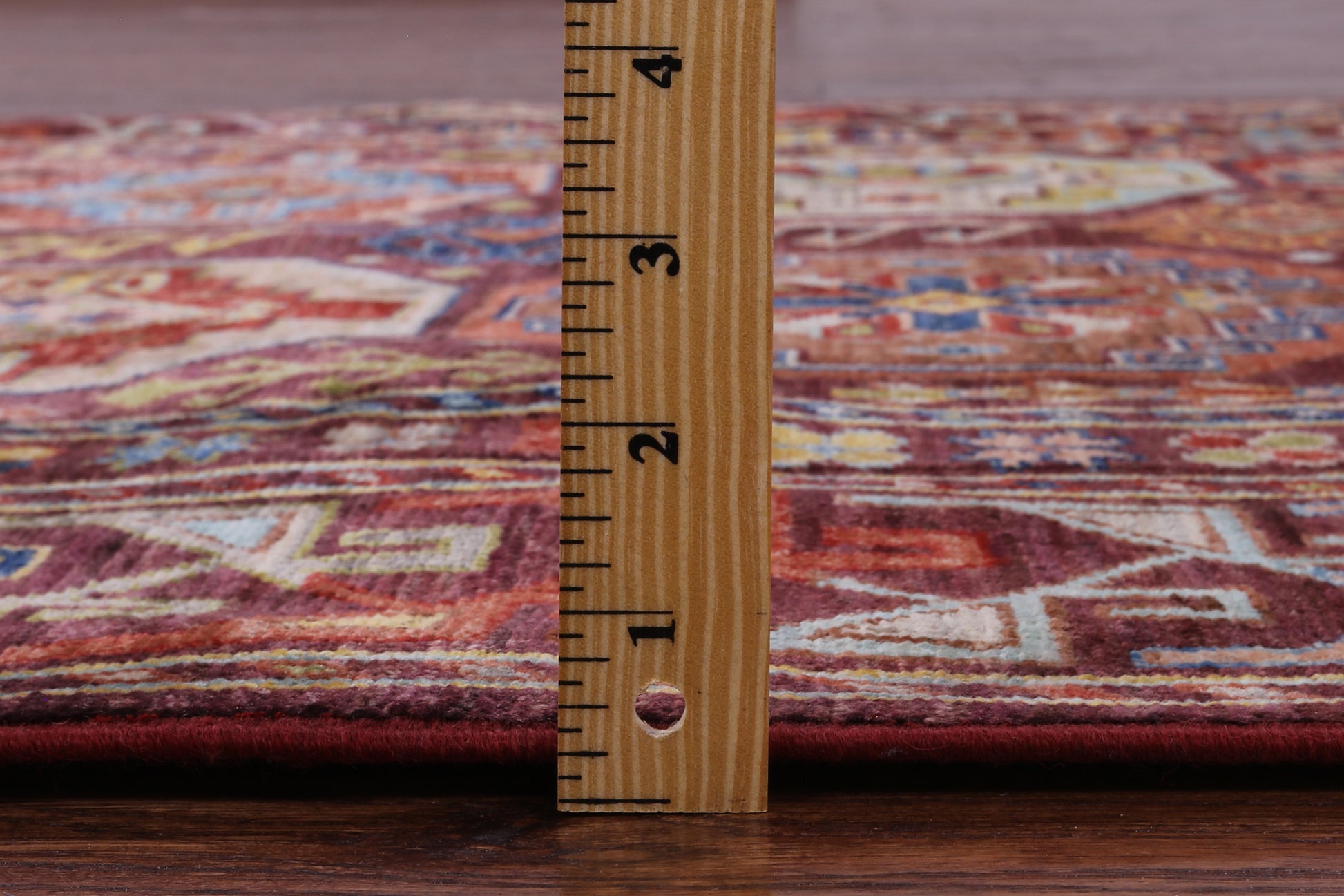 Turkmen Ersari Hand Knotted Wool Rug - 4' 0" X 6' 4" - Golden Nile