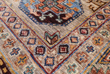 Turkmen Ersari Hand Knotted Wool Rug - 5' 7" X 7' 10" - Golden Nile